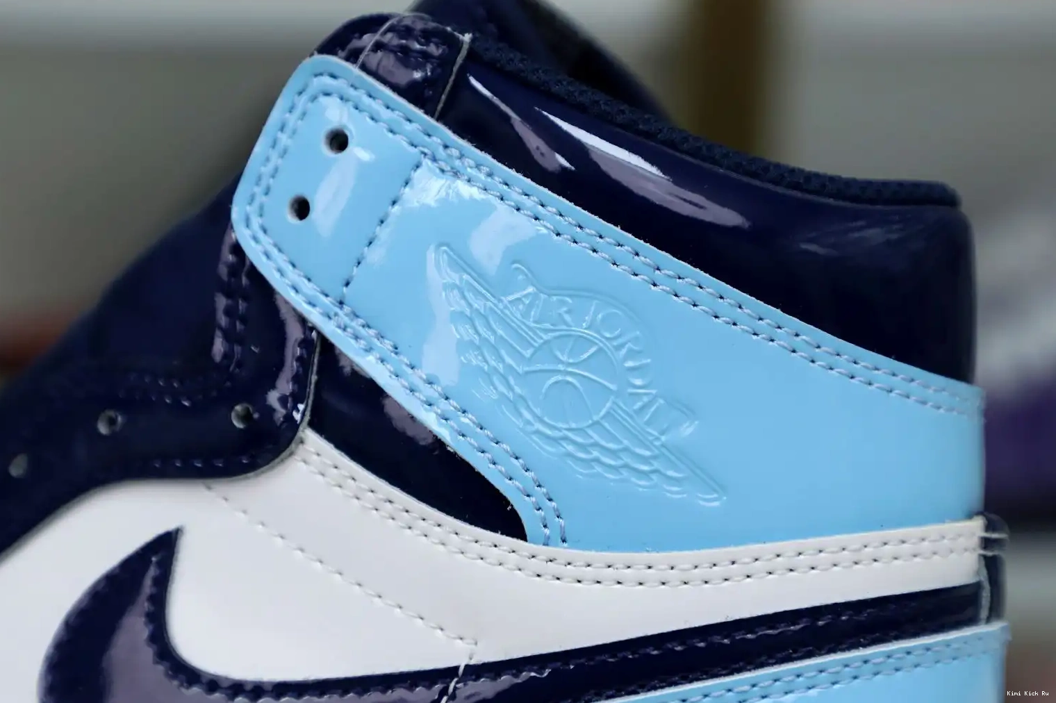 RETRO HIGH Kimikick JORDAN OG CHILL' AIR 1 'BLUE WMNS 0414